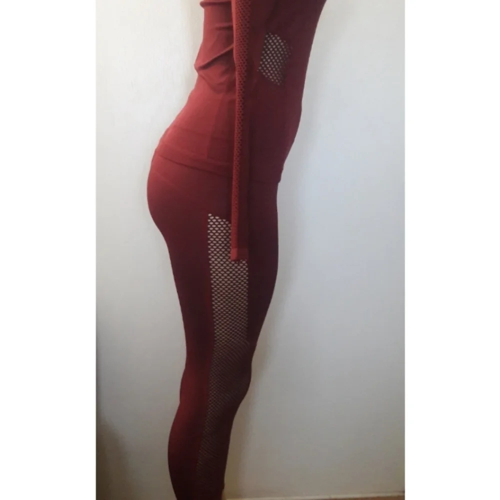 New Seamless gym yoga leggings & Top Set One size - Picture 4 of 9